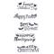 6 Pack: Holidays Wood Stamp Set by Recollections™